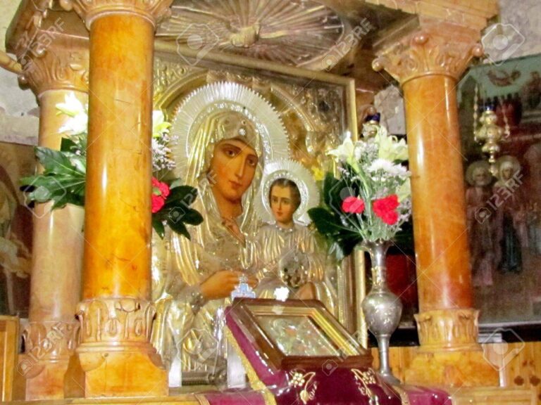 Altar da Nossa Senhora de Jerusalém na Igreja da Dormição em Jerusalém