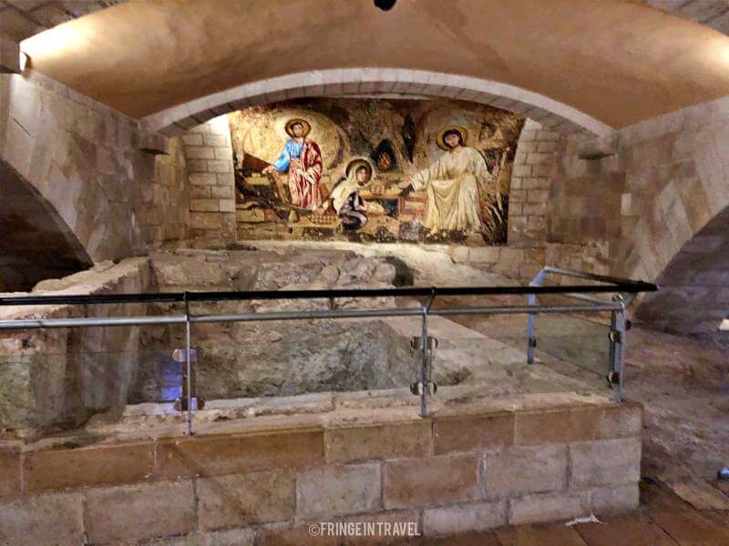 Interior da Igreja de São José em Nazaré