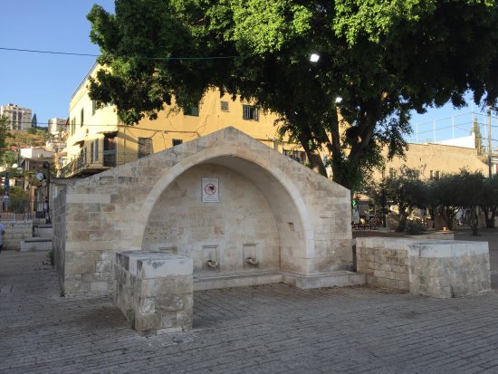 Poço de Maria na Igreja de São Gabriel em Nazaré