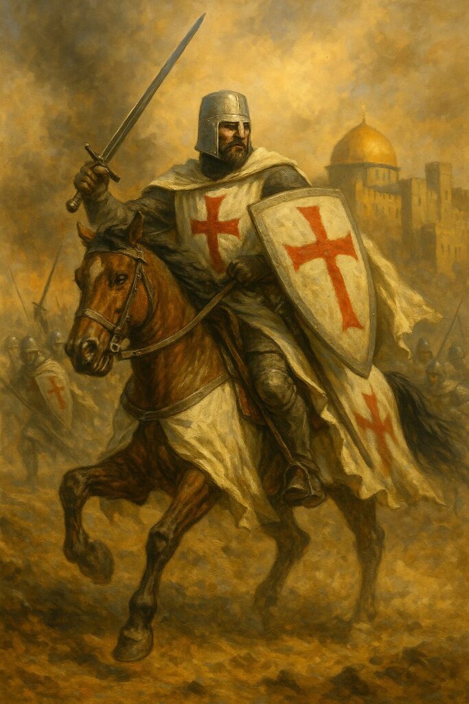 Cavaleiro Templário em batalha