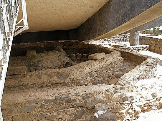 Sítio arqueológico da Casa de São Pedro em Cafarnaum